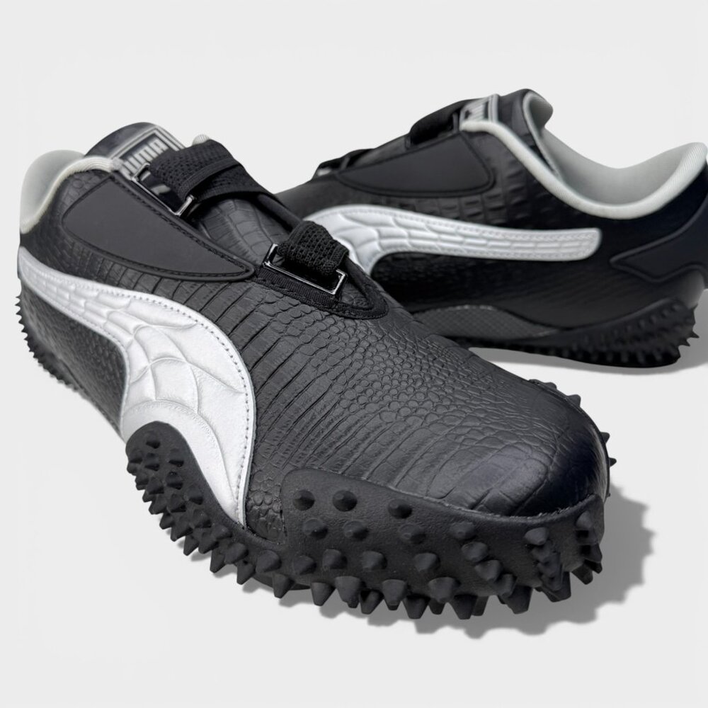 A$AP ROCKY x PUMA Mostro OG Black Silver Men's Size 10 404408-01 Authentic NEW - Picture 7 of 14